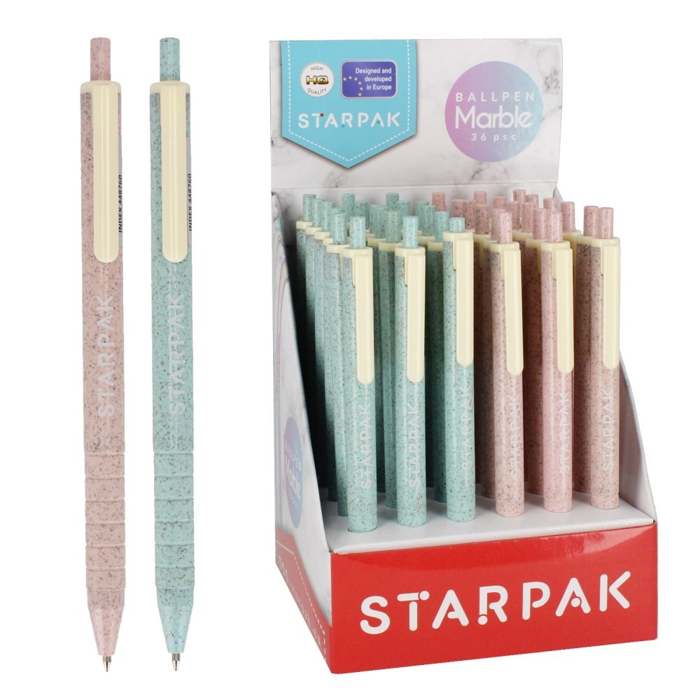 RETURNING PEN MARBLE STARPAK 448760